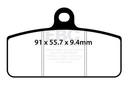 FA756SXR Zavora ATV UTV sintrna RACE