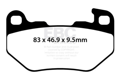 FA760HH Zavora moto sintrana DOUBLE H