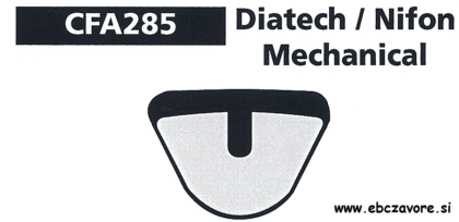 CFA285 Zavorna ploščica kolo