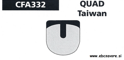 CFA332 Zavorna ploščica kolo