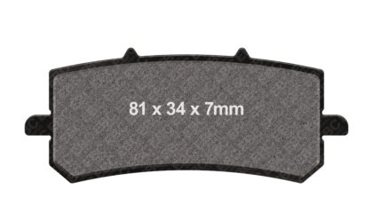 FA774 Zavorna ploščica moto kevlar