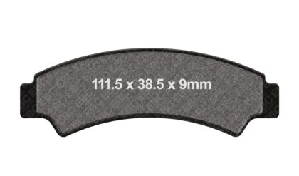 FA763R Zavorna ploščica moto off road Sintrna